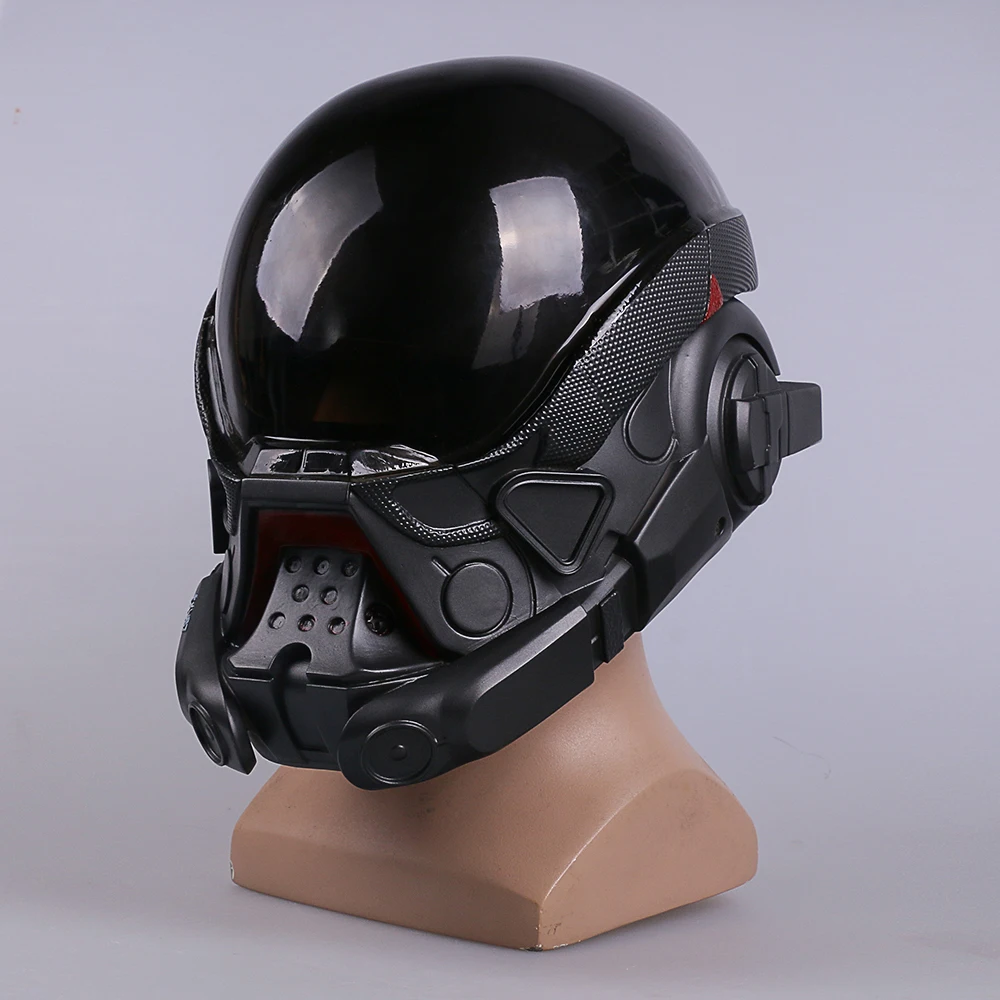Cos Горячая Игра Mass Effect Andromeda Маска Косплей Шлем ПВХ Хэллоуин вечерние реквизит