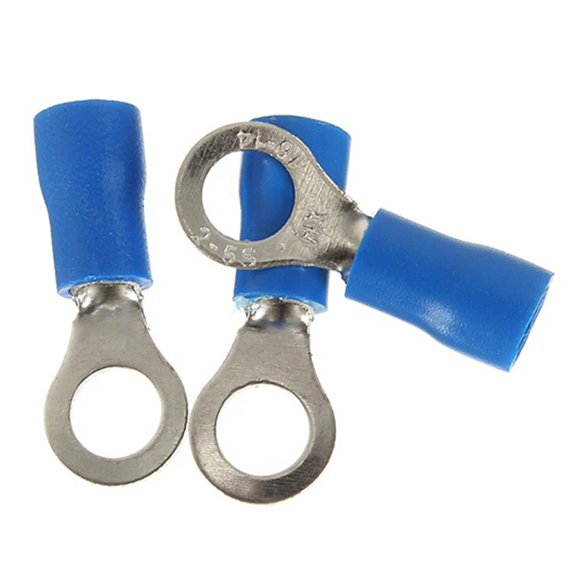 20 шт. кольцевой Заземленный изолированный провод разъем Электрический обжимной