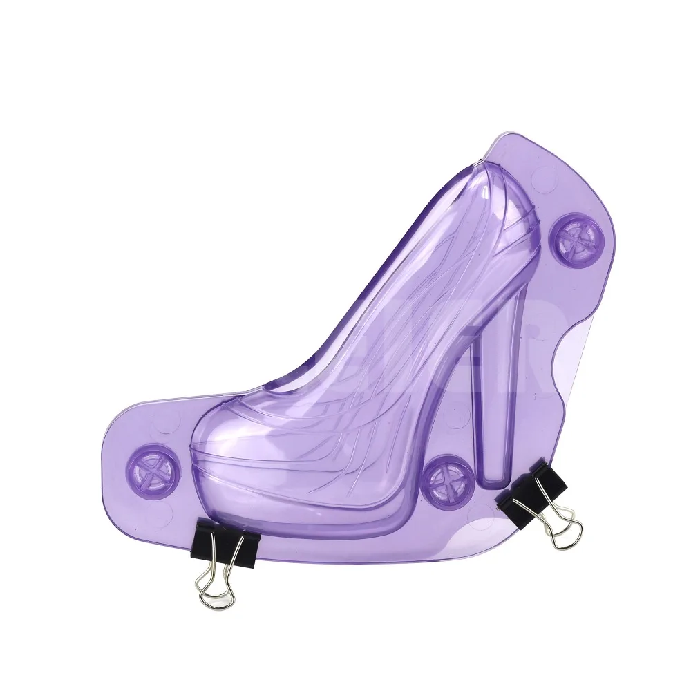 3D форма для конфет и шоколада на высоких каблуках украшения тортов выпечки