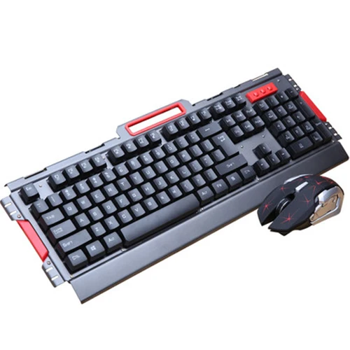 Оригинальная оригинальная Беспроводная игровая клавиатура CHUANCHI 2 4G и оптическая