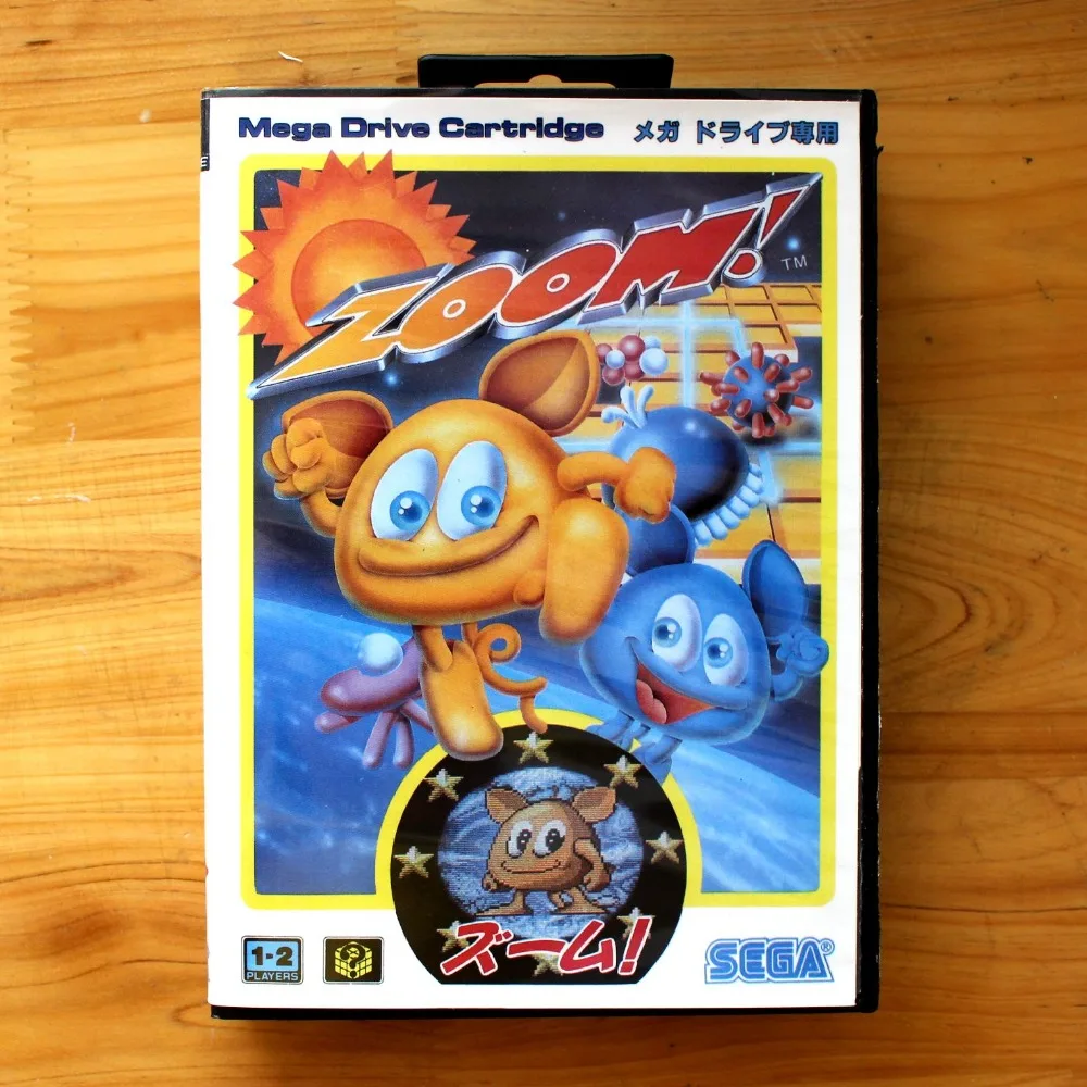 С переменным фокусным расстоянием 16 бит SEGA MD карточная игра с коробку для Sega игры