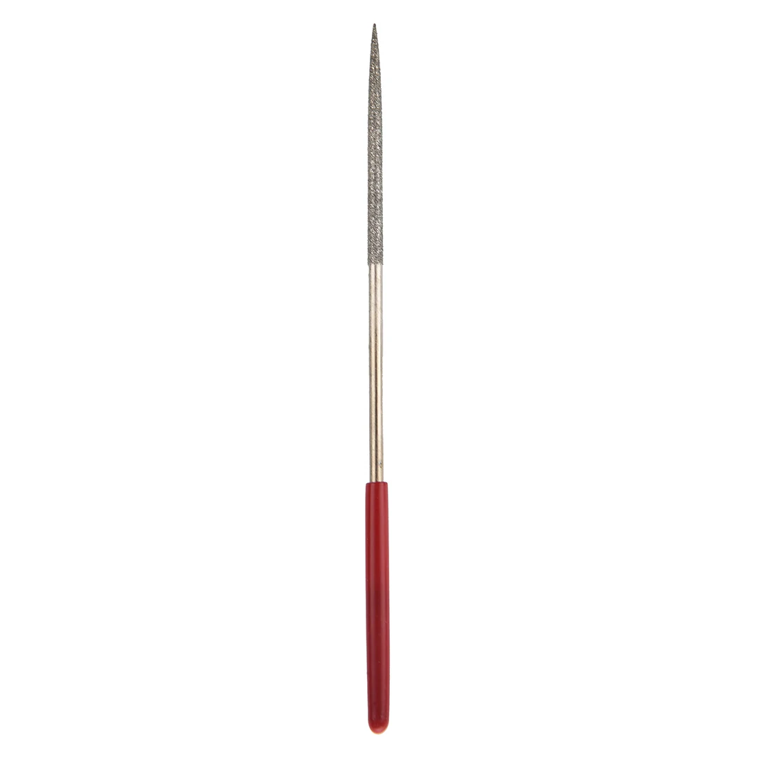 Lapidary Round Rat Tail Diamond Files 3mm x 140mm Silver Tone Red | Инструменты