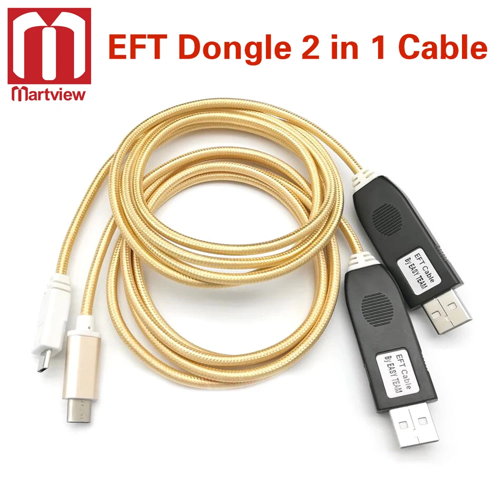 Martview EFT Dongle 2 в 1 кабель USB разблокированный кабель|Детали устройств связи| |