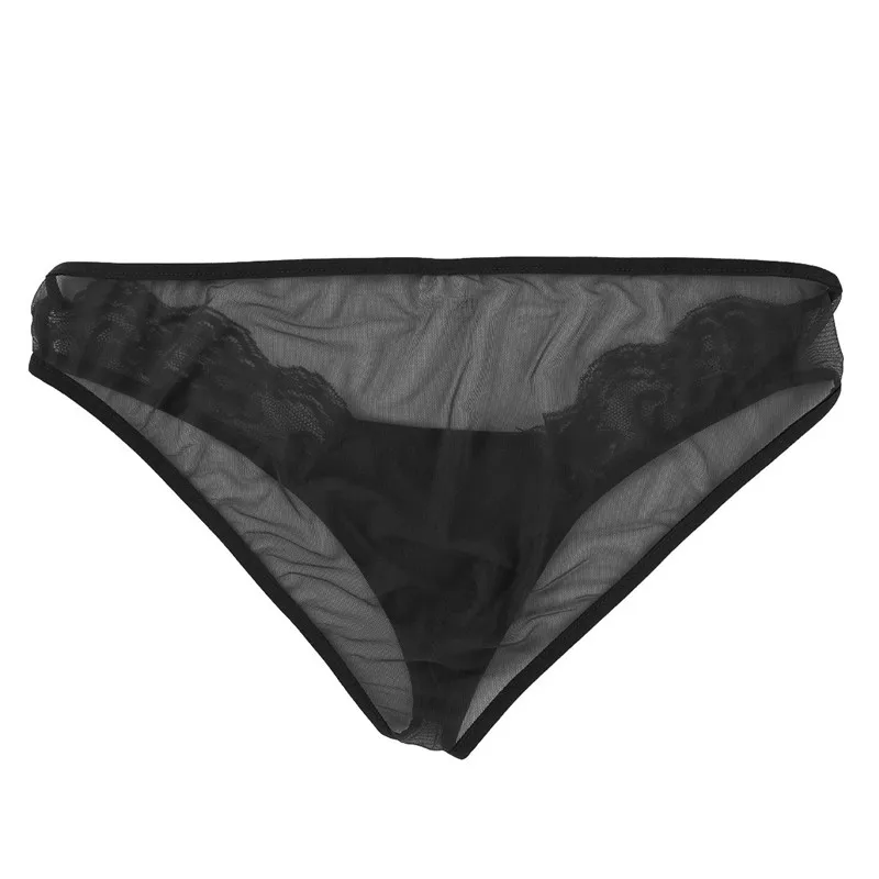 Мужское нижнее белье SISSY, мягкое дышащее прозрачное Сетчатое прозрачное, низкая посадка, мужские трусы для геев, бандаж, бикини, трусы, нижнее белье