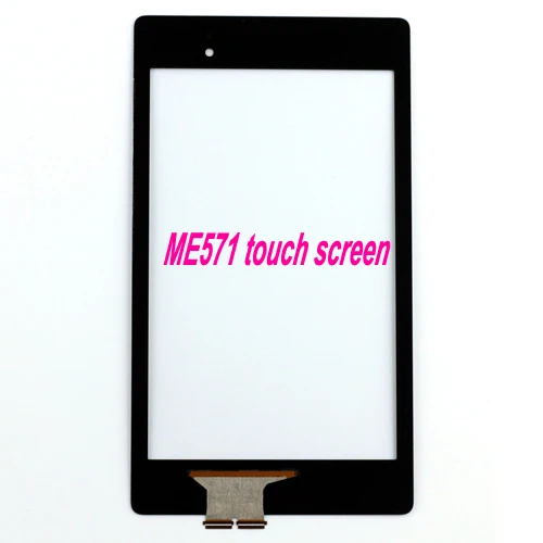 ME571 only touch ЖК-дисплей, дигитайзер для ASUS Google Nexus 7 2nd 2013 ME571 ME571KL ME571K K008 ME572CL ME572 Nexus7C, ЖК-сборка с рамкой - Цвет: ME571 only touch