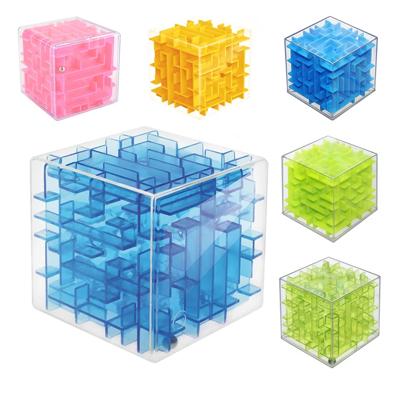 Большой Размеры 3D лабиринт Magic Cube Puzzle Скорость катящийся шар Игрушки игра
