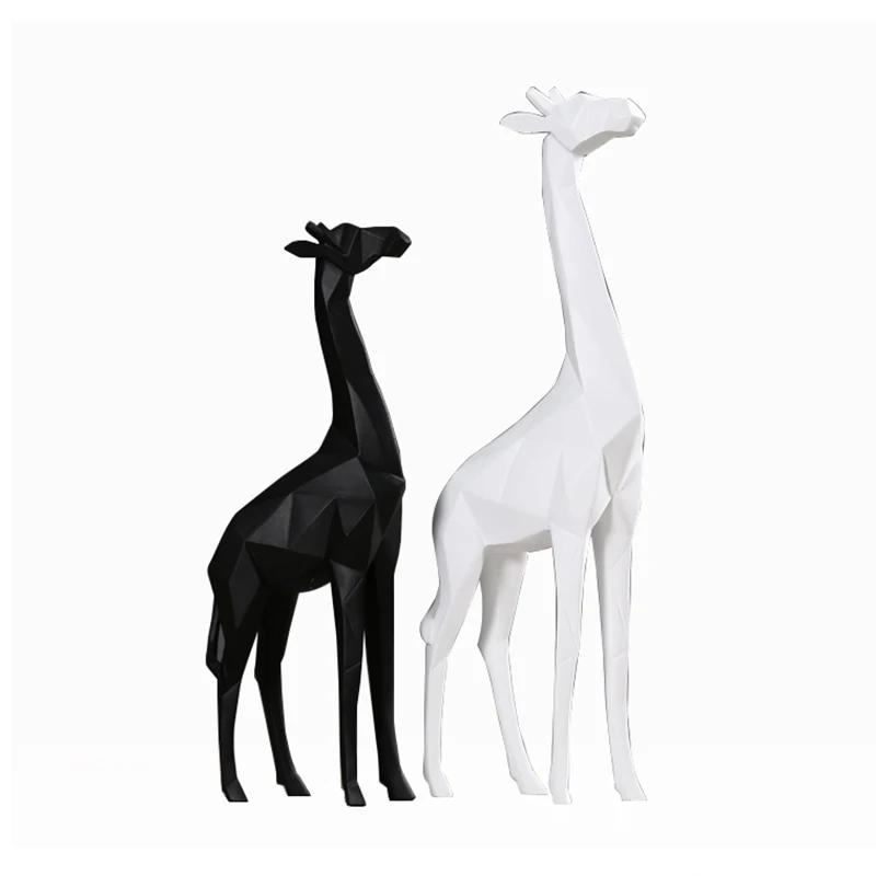 Креативные мягкие полимерные изделия в скандинавском стиле черно-белые оригами