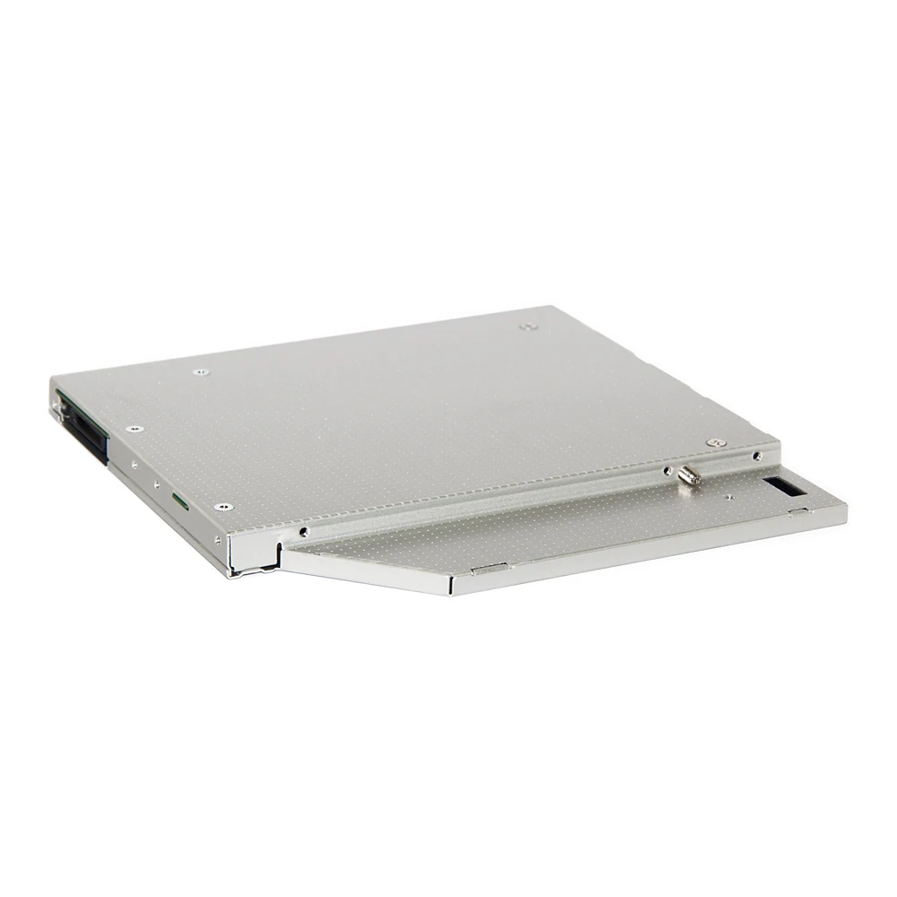 Sunvalley высокое качество 2nd hdd caddy IDE to SATA 9,5 мм обмен DVD чехол драйвера для ноутбука Универсальный алюминиевый