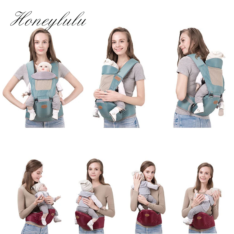 Honeylulu слинг кенгуру для новорожденных дышащий защиты головы ребенка Ergoryukzak