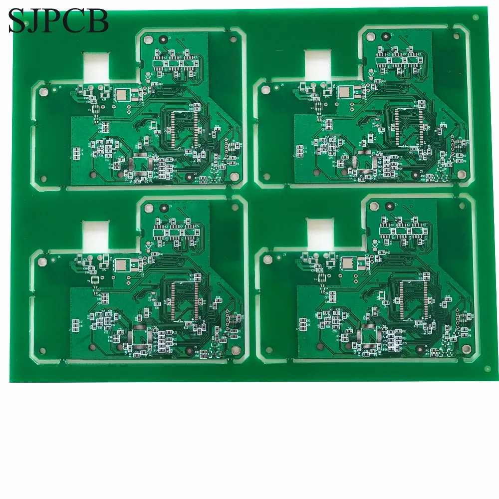 SJPCB Panelization требуется 2*2 же доска производства готовой путем измельчения пространство ни один квадратный Форма PCB