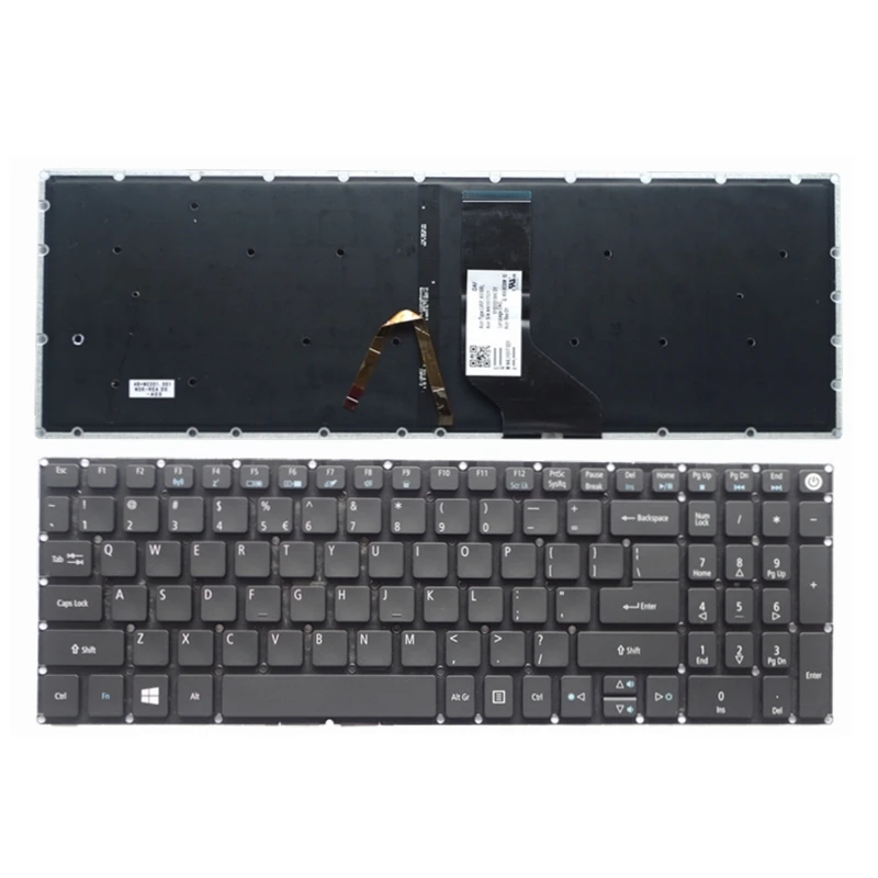 YALUZU новый для acer Aspire 5 A515-51G-503E A515-51G-50AC A515-51G-50RD клавиатура с подсветкой | Компьютеры