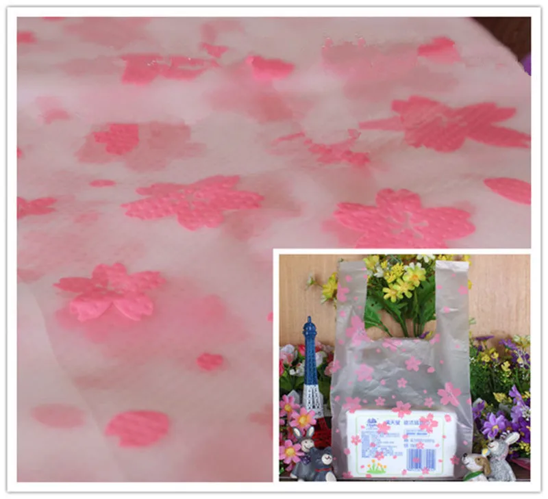 Пластиковые сумки-переноски Sakura 100 шт./лот пластиковые пакеты для покупок с