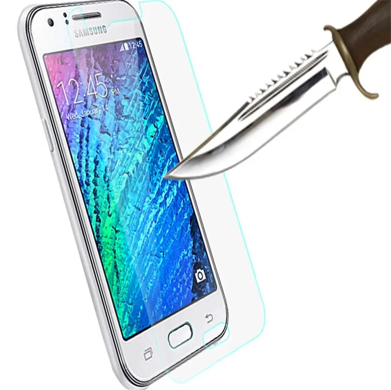 Новый Защитное стекло пленка для Samsung Galaxy J1 J100 2015 Закаленное Стекло SM-J100H J100F SM-J100FN