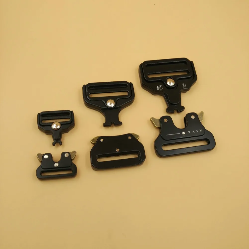 Высококачественные быстросъемные металлические пряжки 2 шт. для ленты 25/38/45 мм