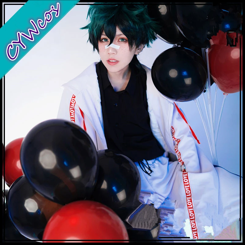My Hero Academy Todoroki Shoto izku Midoriya deku, костюм для косплея, спортивная одежда для мужчин, повседневные Костюмы, Толстовка на Хэллоуин+ штаны+ шапка