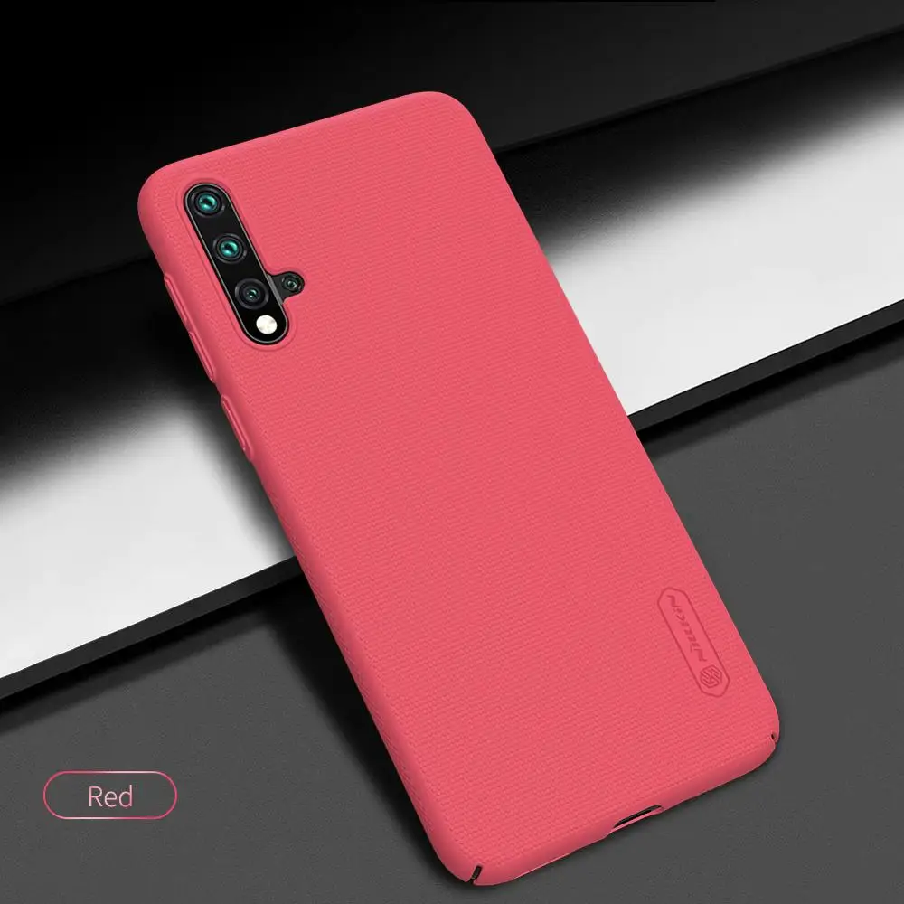 Huawei Nova 5 Case For Pro Cover NILLKIN Super Frosted Shield Back Phone Bumper Shell Gift Holder |