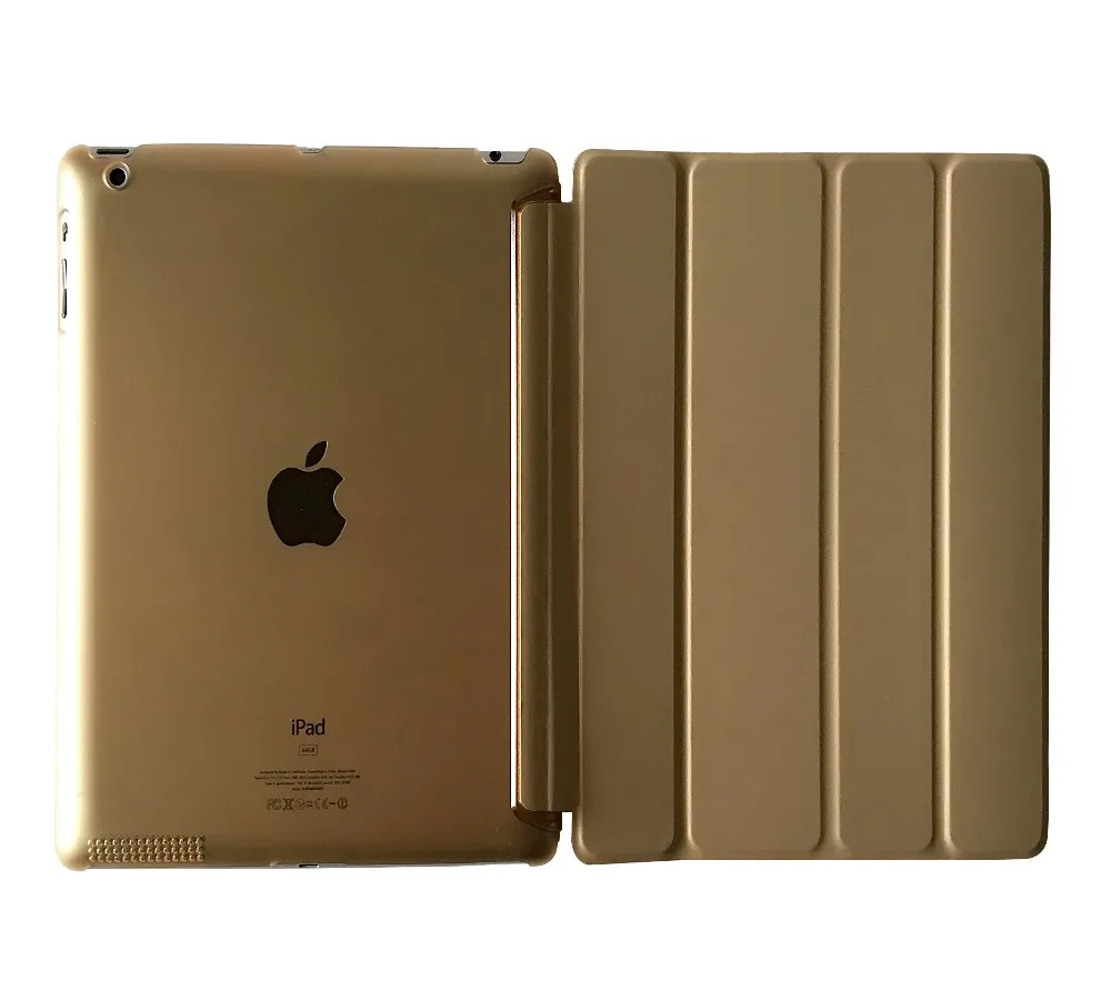 Чехол для iPad 2 3 4 YRSKV ПК жесткий + искусственная кожа умный чехол с функцией