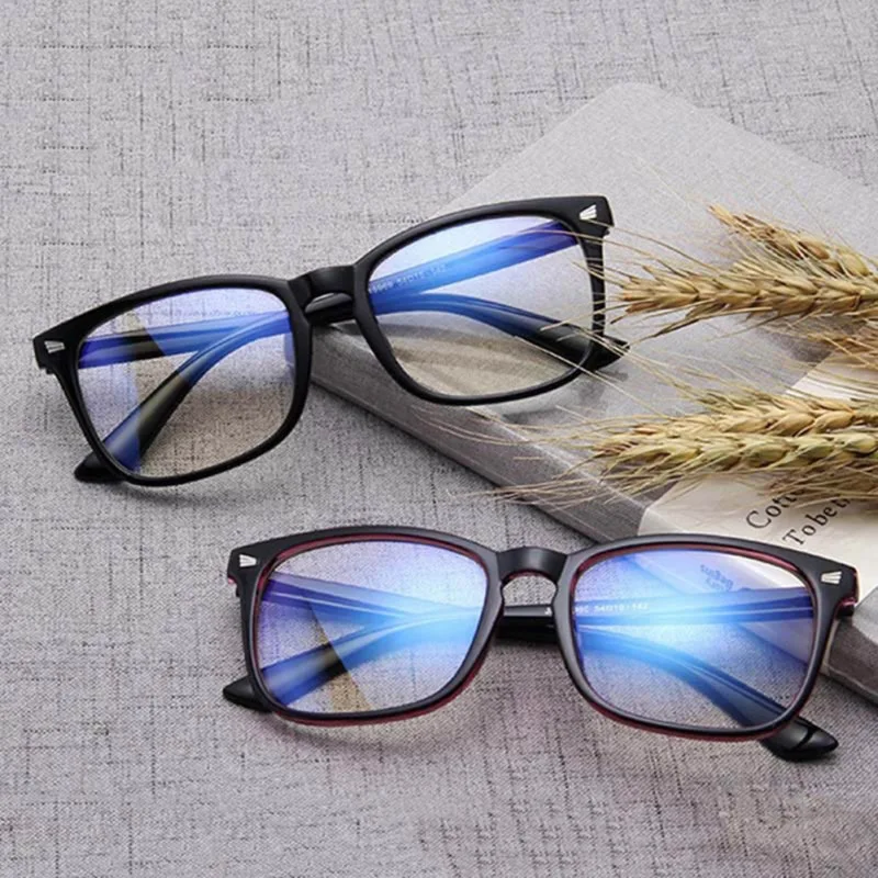 X корейские квадратные мужские и женские модные оправы для очков прочные