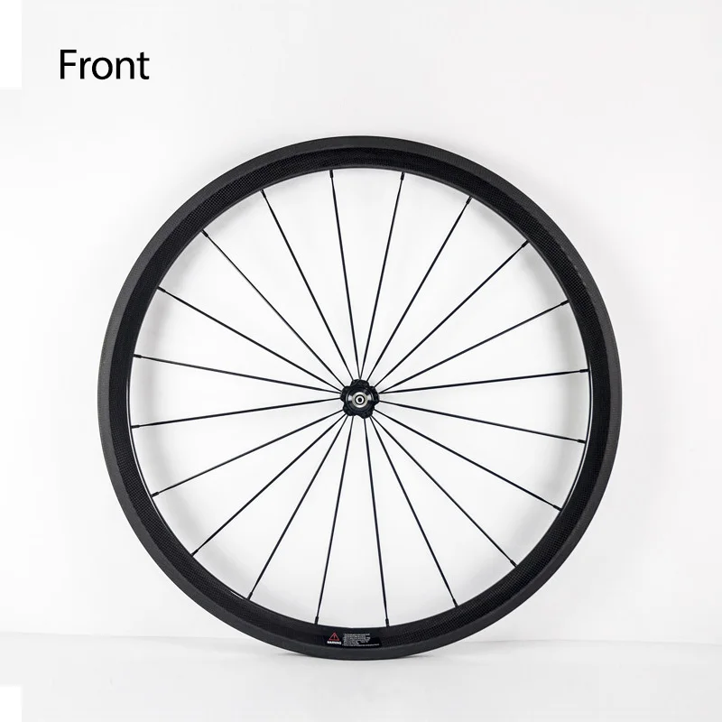 Велосипед углерода дороги колеса 700c 23 мм ширина 38 трубчатый довод глянцевый
