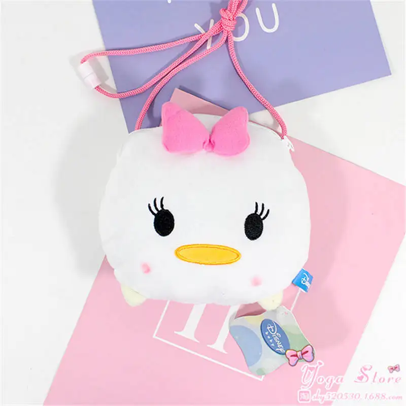 Disney Популярные мультфильм кукла crossbody Кошелек Микки и Минни белка Брат Большой средства ухода для век Дональд Дак стежка детские плюшевые игрушки - Цвет: 6