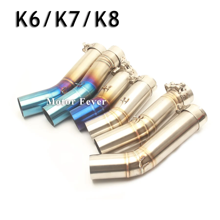 Мотоциклетные выхлопные трубы из нержавеющей стали соединительные среднего Escape