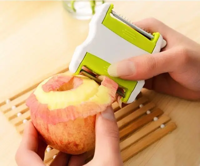 1 шт. многофункциональная портативная спиральная Овощечистка для фруктов и