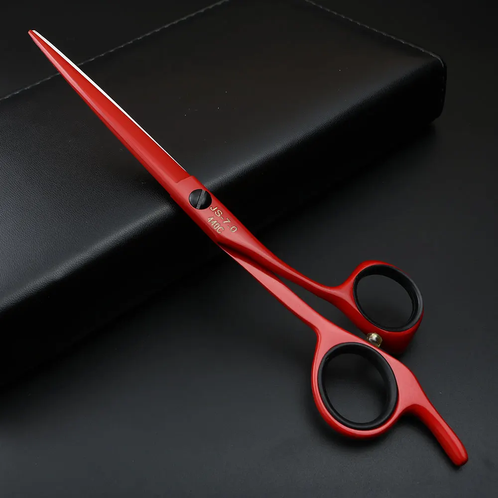 Ножницы Парикмахерские 440c красные 7 дюймов | Красота и здоровье
