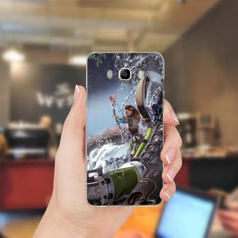 Модные горизонт Zero рассвет Силиконовые Мягкий ТПУ случаи мобильного телефона