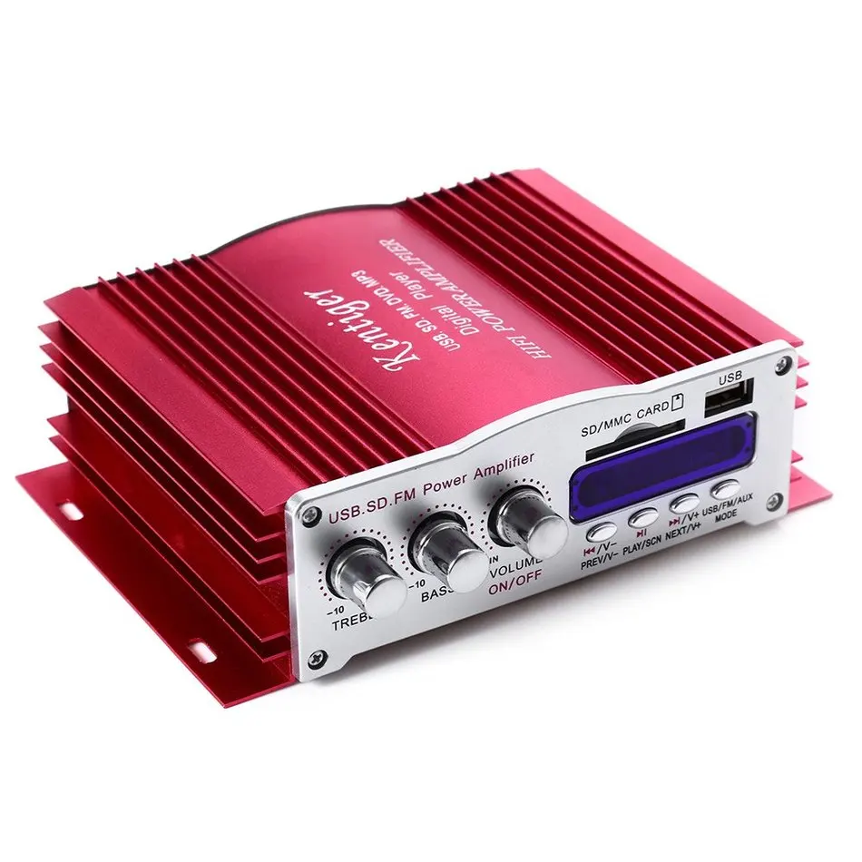 Kentiger USB Мощность аудио Профессиональный Усилитель 2008 отключения памяти Функция