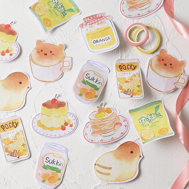 

16PCS/LOT sweet snacks series N tearing paper memo pad