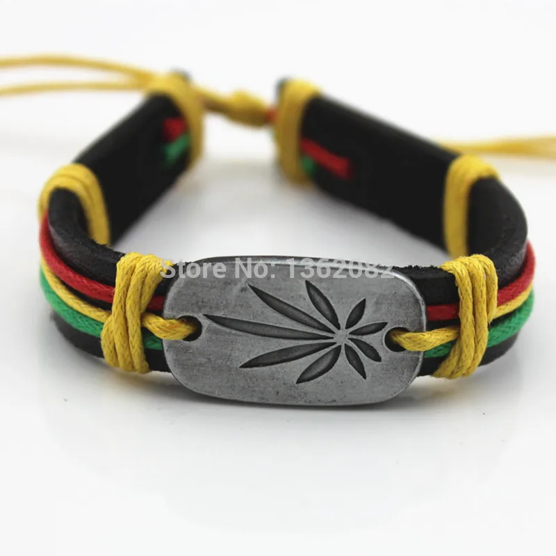 Модные красные желтые зеленые конопляные браслеты ручной работы из сплава