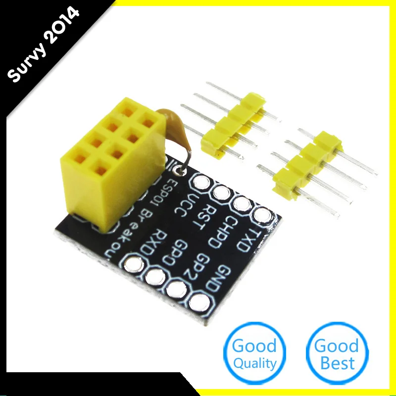 ESP8266 ESP 01 01S макет адаптер PCB для последовательного приемопередатчик wi fi сетевой