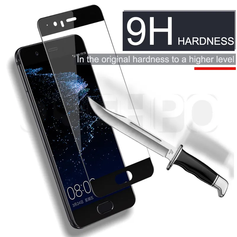 3D полное покрытие из закаленного стекла для huawei P20 P10 P9 Lite P20 Pro Защита экрана для huawei P9 P10 Plus Защитная стеклянная пленка