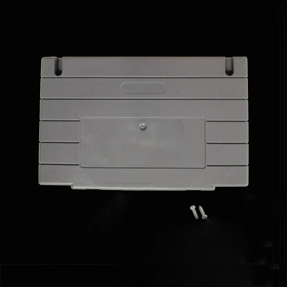 10 шт. чехол для игровой карты Nintendo SNES (2 винта из нержавеющей стали 3 8 мм)