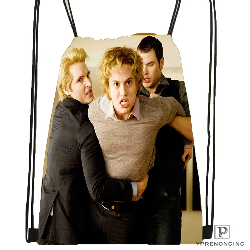 Drawstring Backpack Новое поступление, походная сумка на шнурке, милый рюкзак для детей(черная спинка), 31x40 см#180531-02-12 - Цвет: Drawstring Backpack