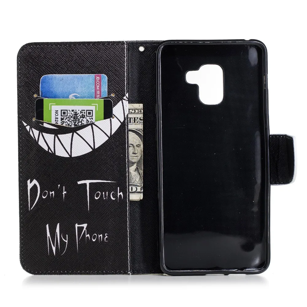 Бабочка Медведь перо чехол для Samsung Galaxy A8 + Plus 2018 A730F S9 J4 J6 A6 A7 A750 Funda Etui | Мобильные