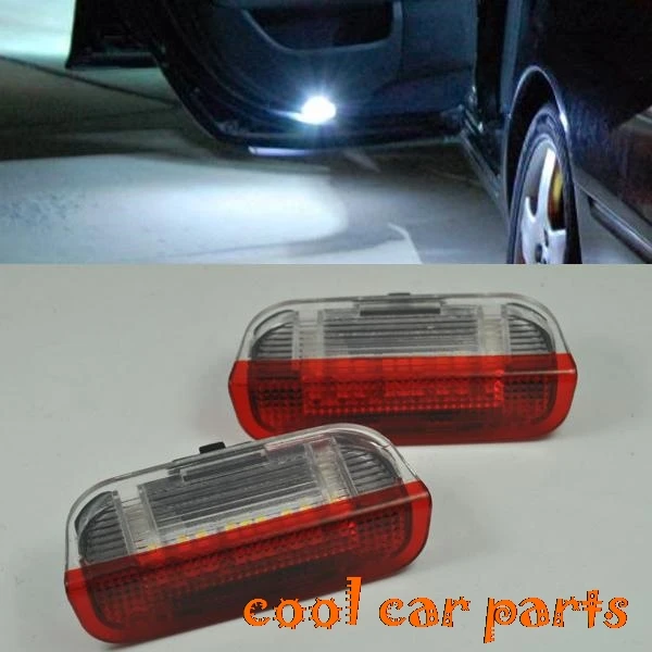 

2X сверхъяркий светодиодный дверной светильник SMD для VW Golf Jetta Passat EOS R