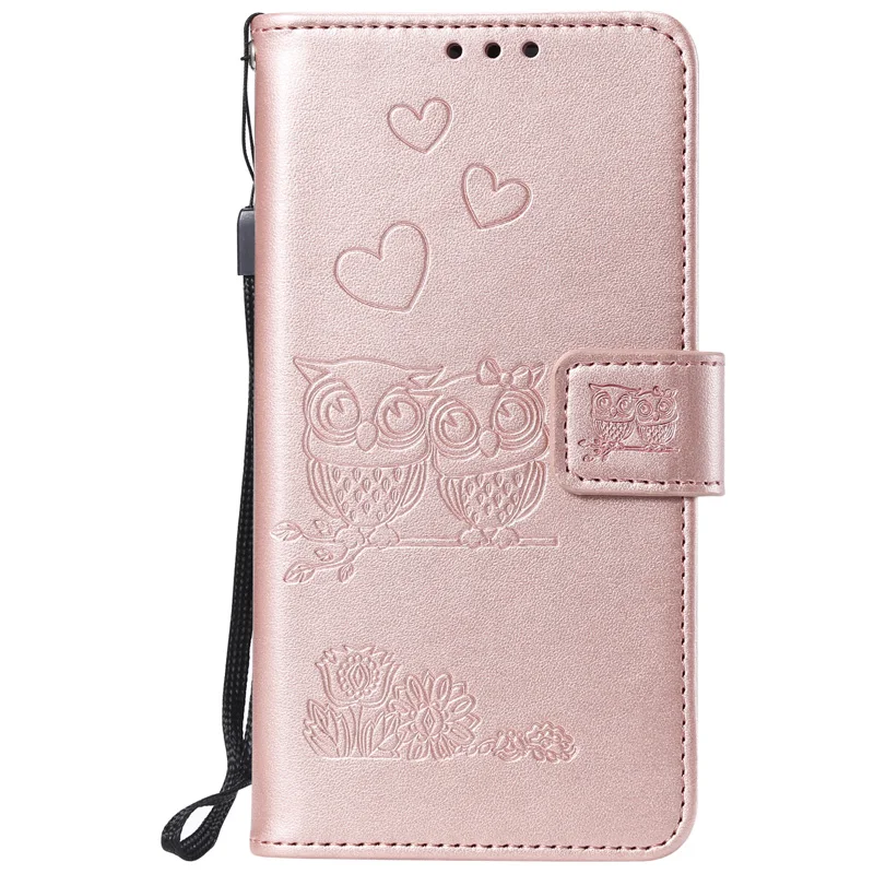 2019 новый флип чехол кошелек с совой для Xiao mi Red 7A K20 Note 7 note 8 Pro 8A Чехол мобильного