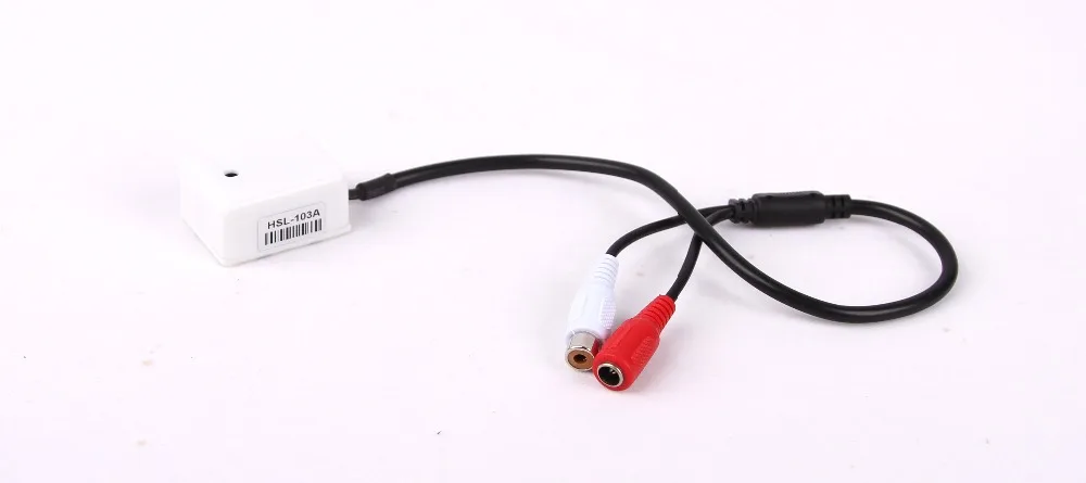 Мини-микрофон для видеонаблюдения микрофон безопасности DVR камеры без шума аудио