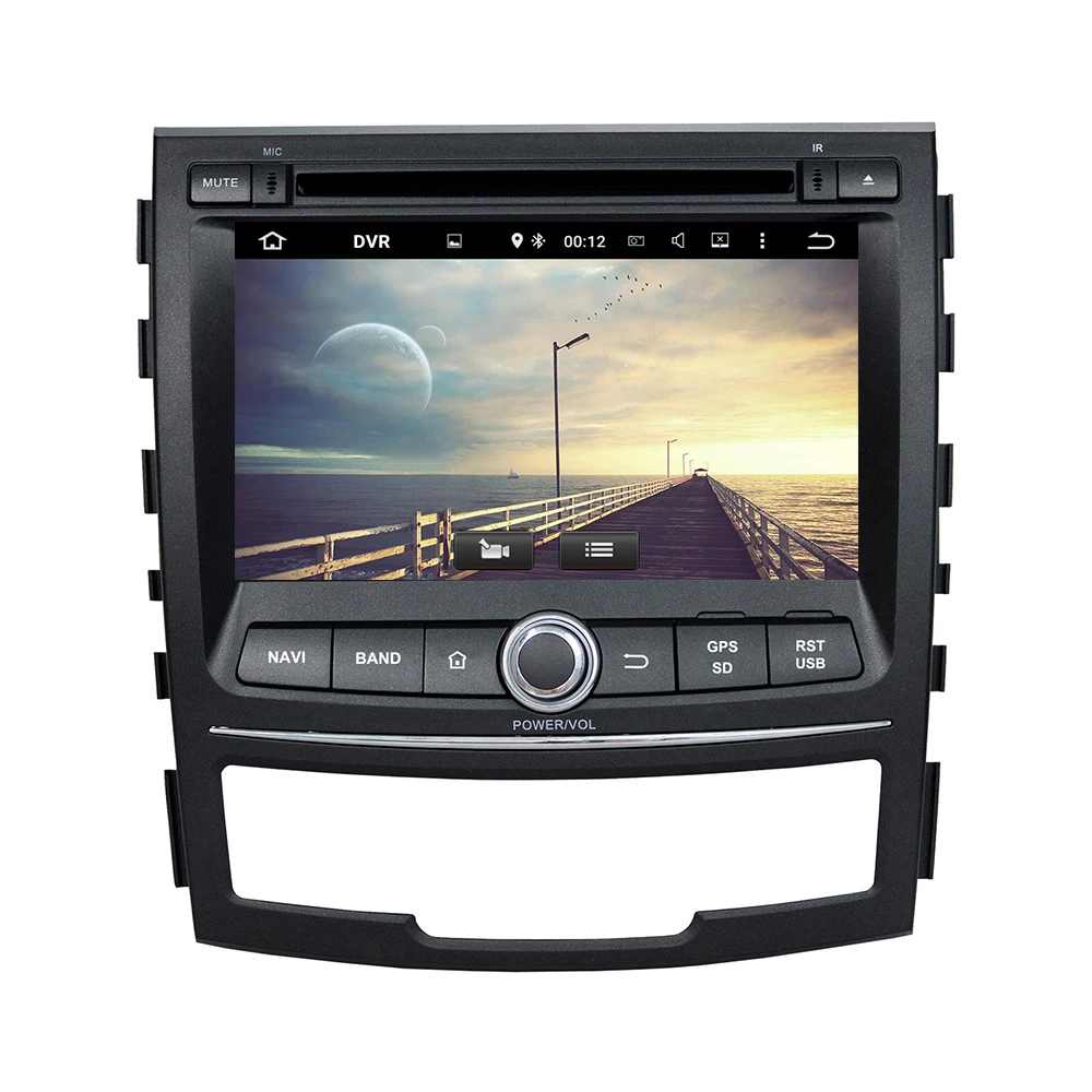 KLYDE 7 &quot2 Din 8 ядерный Android 0 автомобильный dvd плеер для SsangYong Korando 2010 2013