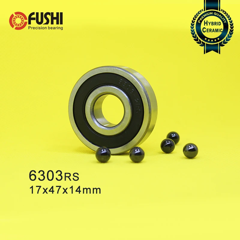 6303 18307 6704 6804 6004 Гибридный керамический подшипник ABEC-1(1 шт.) промышленный мотор шпинделя гибриды Si3N4 шариковые подшипники 3NC HC