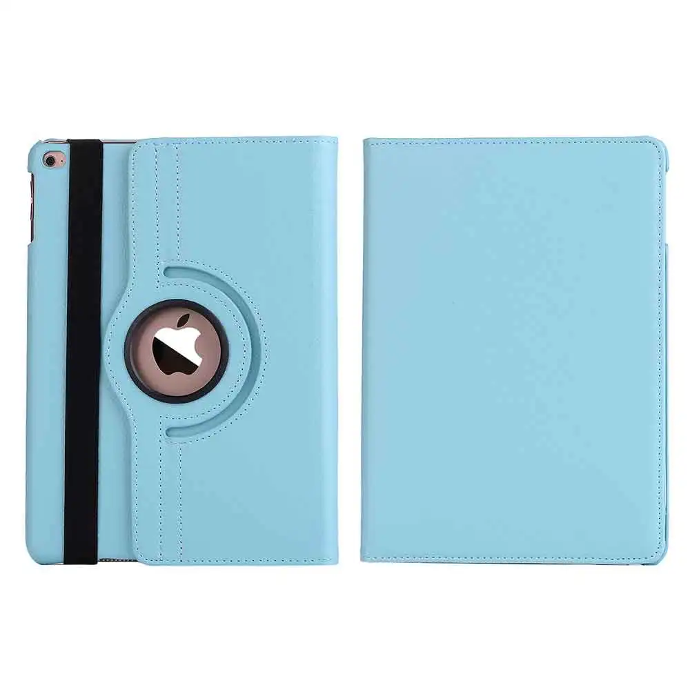 Sky Blue 360 Вращающийся Чехол для iPad 9,7 Чехол-книжка кожаный смарт-чехол для iPad Air 1 2 5th 6th поколения Чехол Coque - Цвет: Sky Blue