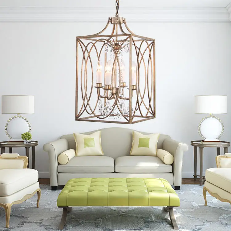 

Pendant Lights American Country Lamps Vintage Lighting for Living room Restaurant Bedroom Cafe Meeting Room