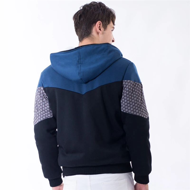 

Nice Bomber Jacket Men Thick Windbreaker Overcoat Winter Warm Patchwork Mens Jackets Casual Hooded Male Brand Clothing 6XL 7XL