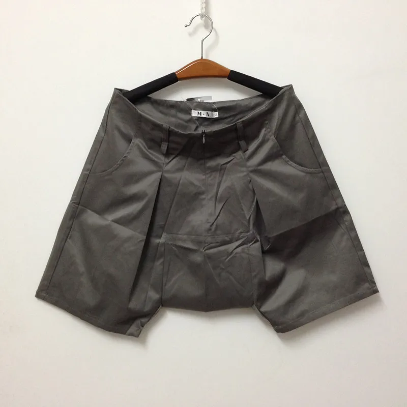 Низкие шорты шаровары мужские гоменские брюки противотуманные карго брендовая