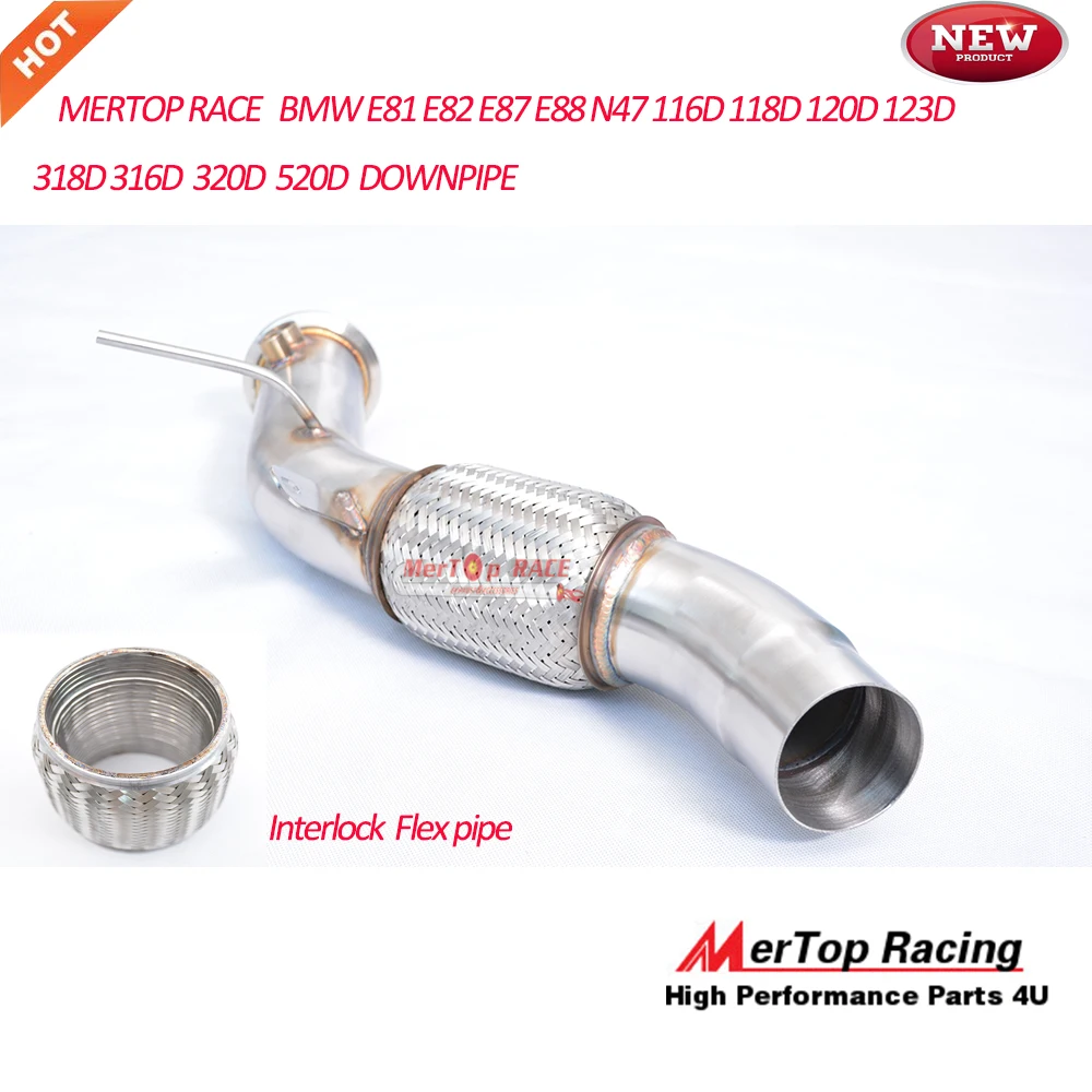 Mertop Race 3 0 ''E81 E82 E87 E88 N57 116D 118d 120d 123D 316D 318D 320D 520D канальная труба 2006