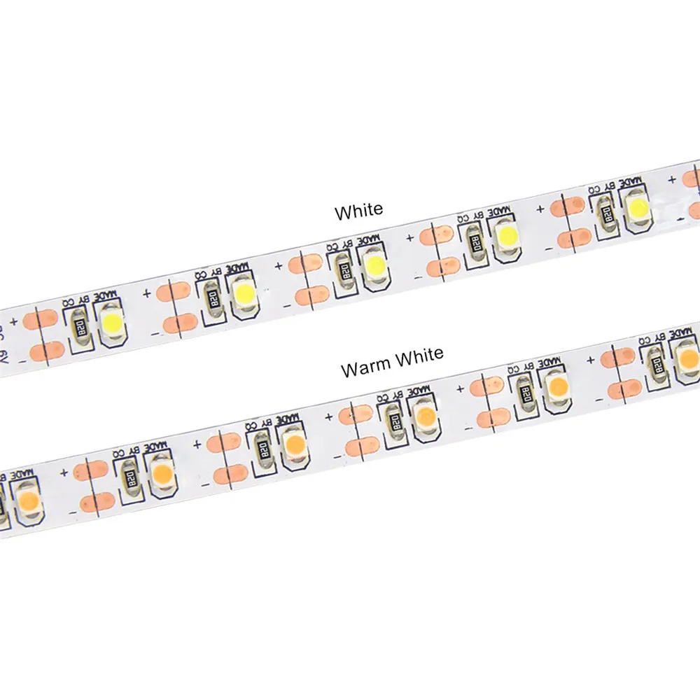 USB Светодиодная лента DC 5 В гибкий светильник 60 Светодиодный s SMD 2835 50 см 1 м 2 3 4 мини