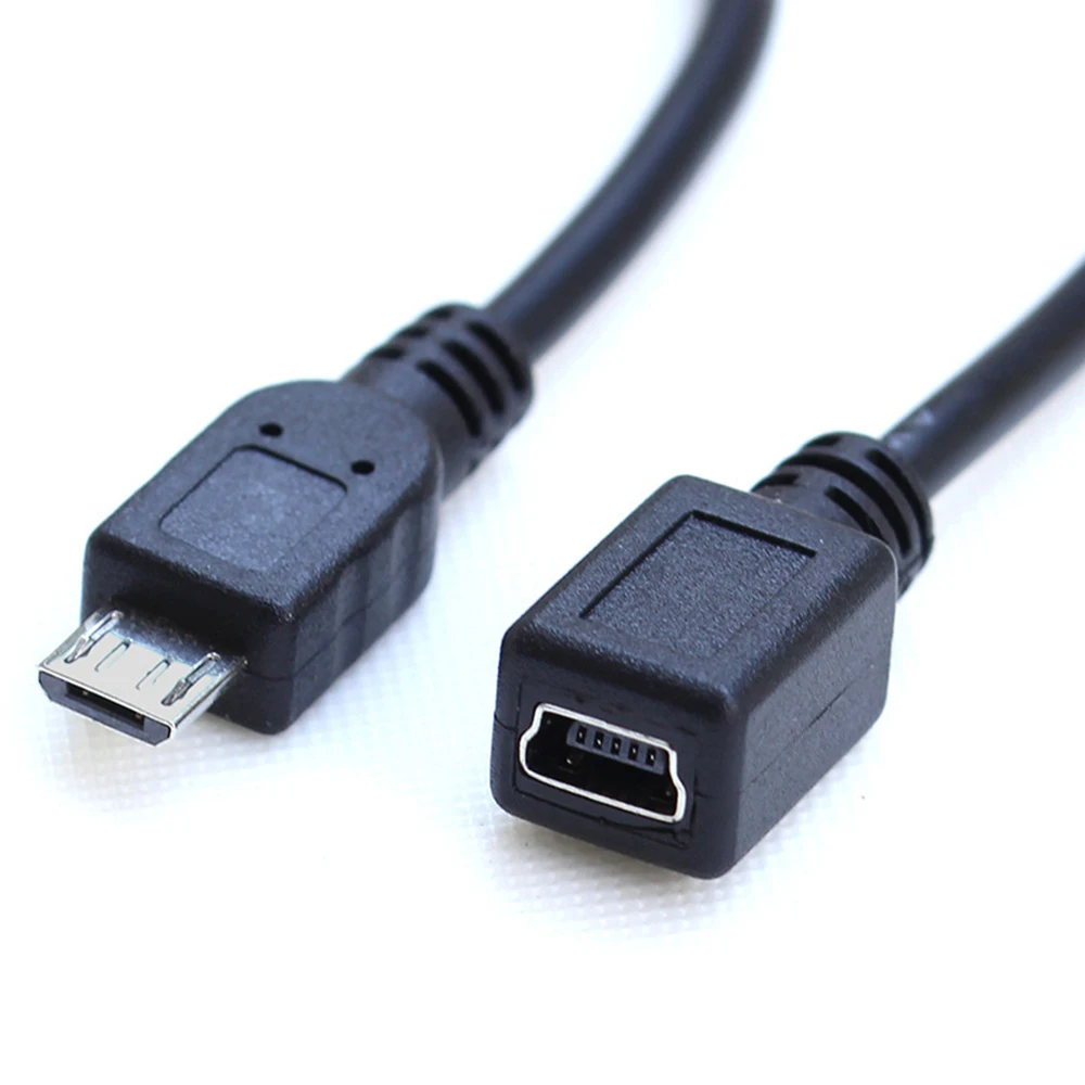 Микро usb мини линии передачи 0 3 м USB 2 Мини 5 контактный разъем Micro B Мужской