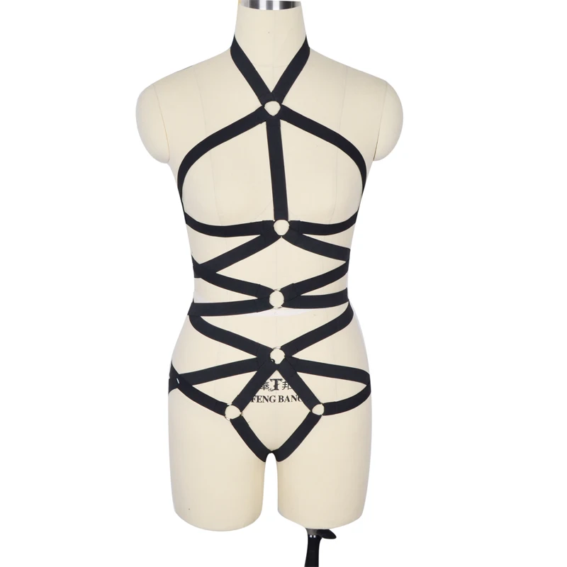 Женская портупея с подвязками цвет в ассортименте 1 шт|garter harness|harness gothbelt harness |