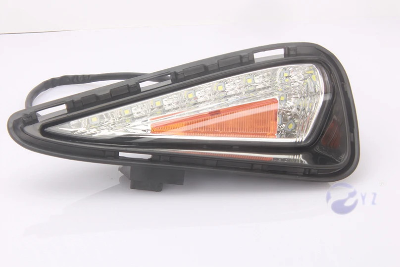 Автомобильный мигающий 1 комплект drl для Toyota Camry 2015 2016 2017 светодиодный DRL дневные